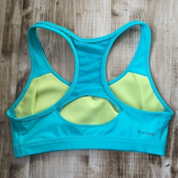 REEBOK PlayDry Racerback Sports Bra - Picture 3 of 6